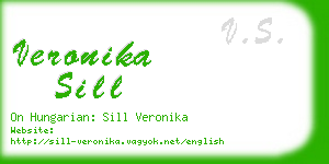 veronika sill business card